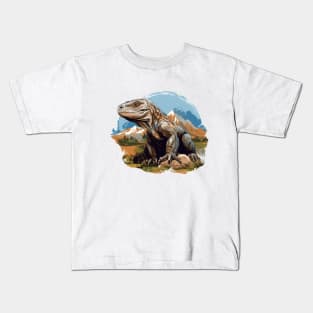 Komodo Dragon Kids T-Shirt